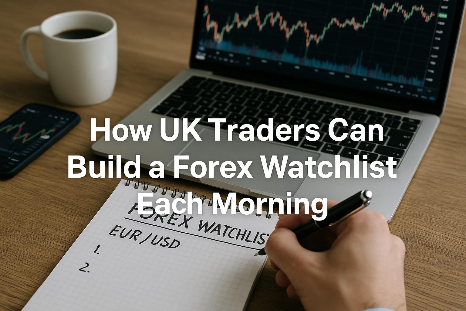 How UK traders can build a forex watchlist each morning