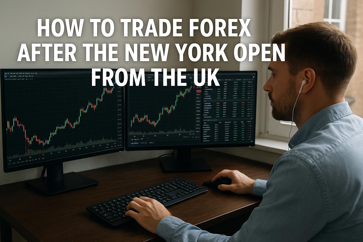 How to trade forex after the New York open from the UK