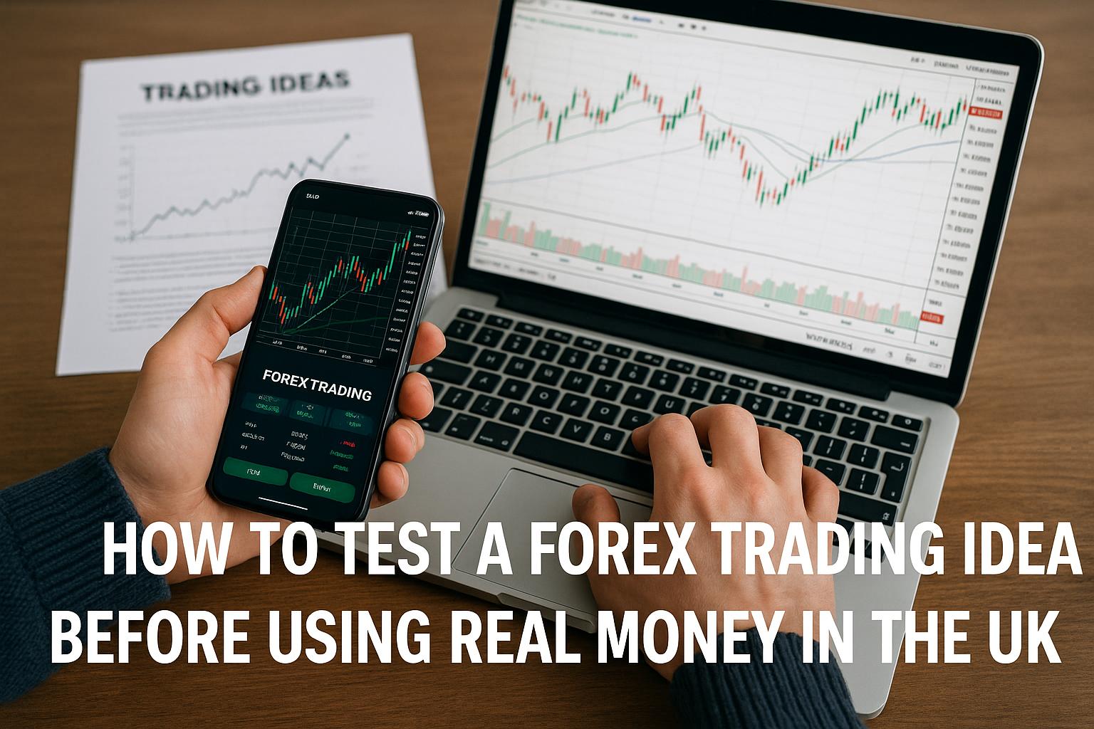 How to test a forex trading idea before using real money in the UK